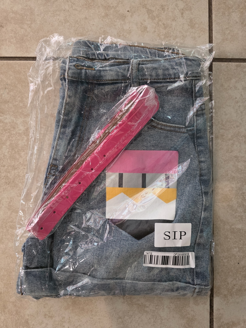 Kids' 14/16 School Denim Shorts